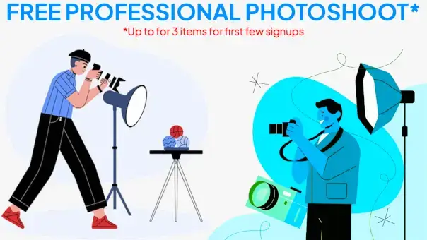 Free professional photoshoot
